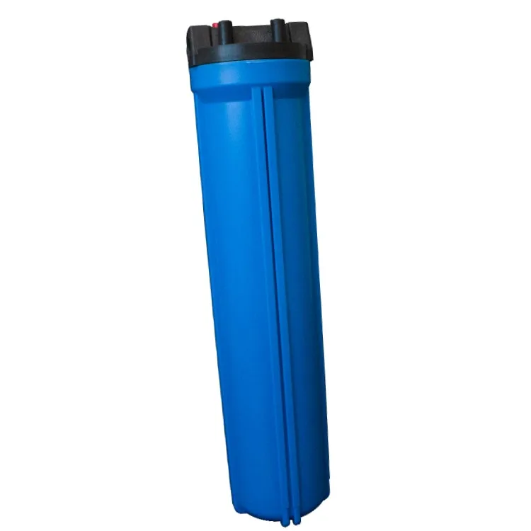 High Quality 20-Inch Blue Housing Water Pur Filter Movable Cartridge Manual & Electric Power Source for Hotels Outdoor Use