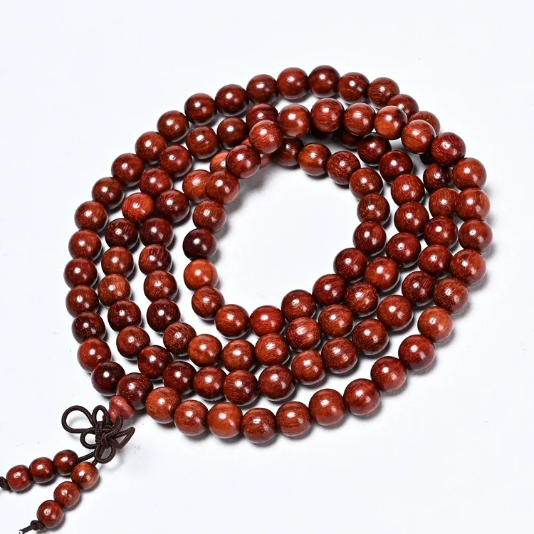 Cheap Natural Sandalwood Mens Wooden Bead Bracelet