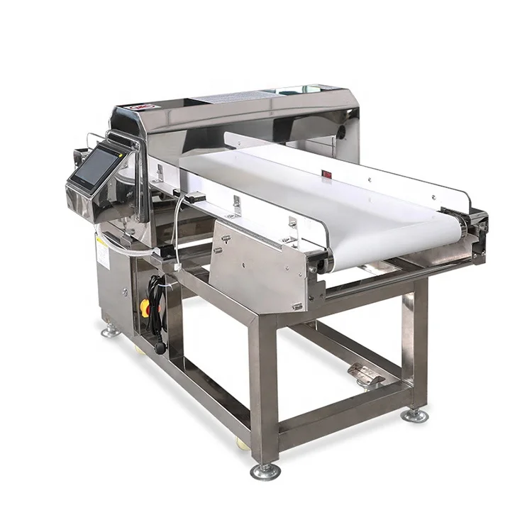High sensitivity aluminum foil metal detector for snack coffee food metal detector