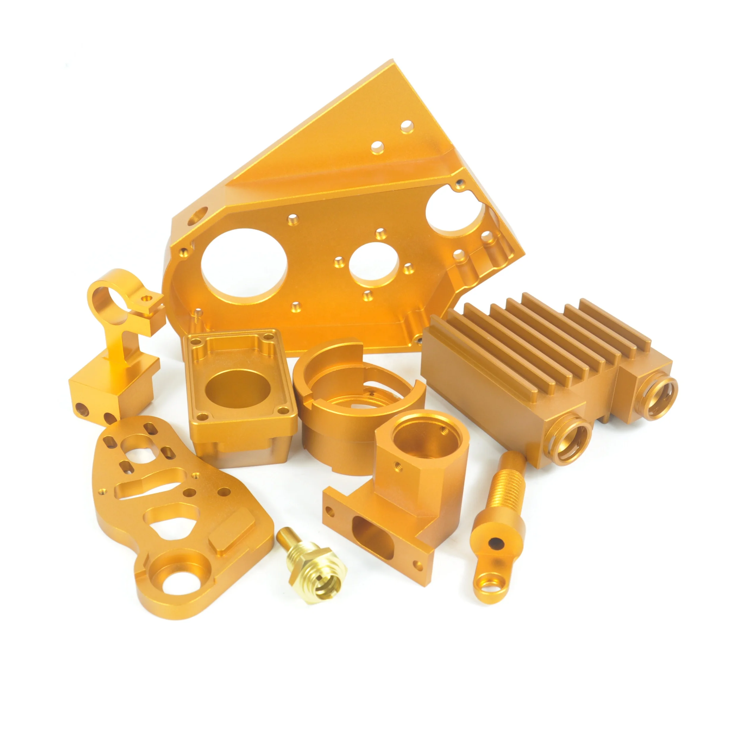 high precision customer made 5 axis cnc milling aluminum titanium parts