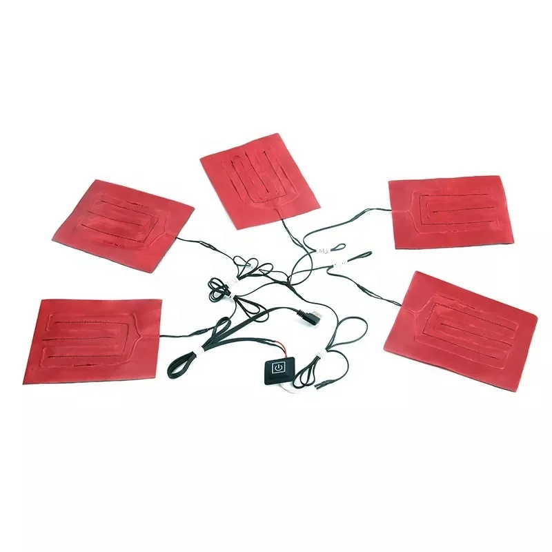 5V USB Carbon Fiber Heating Element for Jacket Heating Pad for Clothes