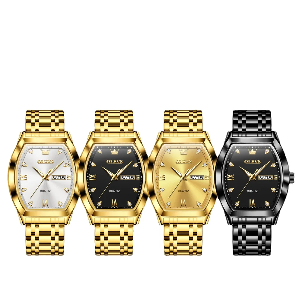 OLEVS 5528 OEM custom Fashion Mens Waterproof Classic calendar  Sport Watches fashion Top Brand Luxury Quartz Watch for man