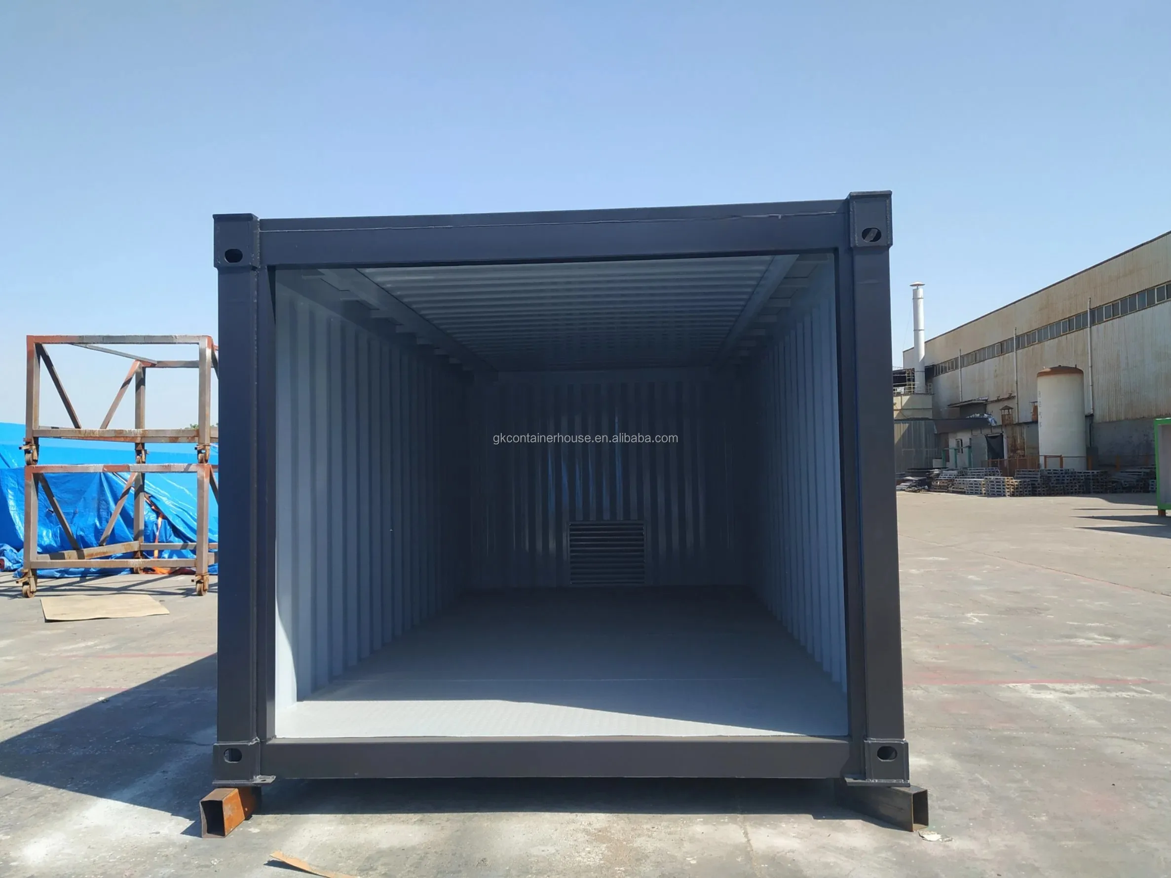 Modular Design Shipping Container with Divider Wall 10ft 20ft Self Storage Units for Sale
