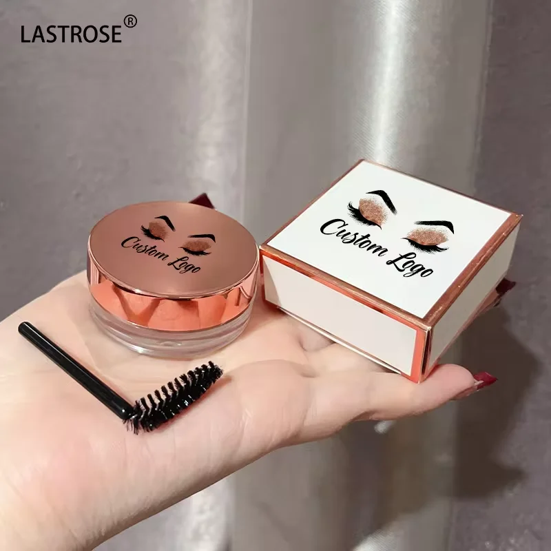 Vegan Nourishing WaterproofTint Clear Cream Gel Eyebrow Enhancer Private Label Brow Freeze Eye Brow Eyebrow Styling Soap Wax Gel