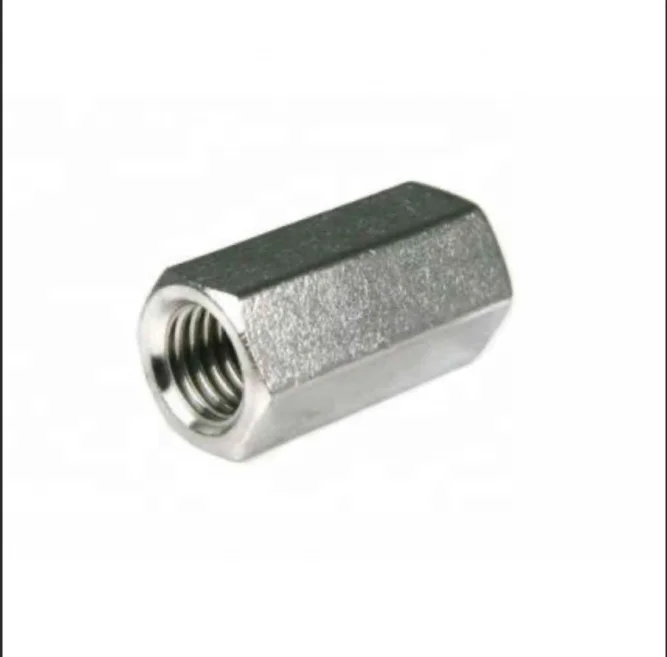 Best Price High Quality Factory directly supply carbon steel DIN6334 Long Connecting Hex Coupling Nut Long Nut