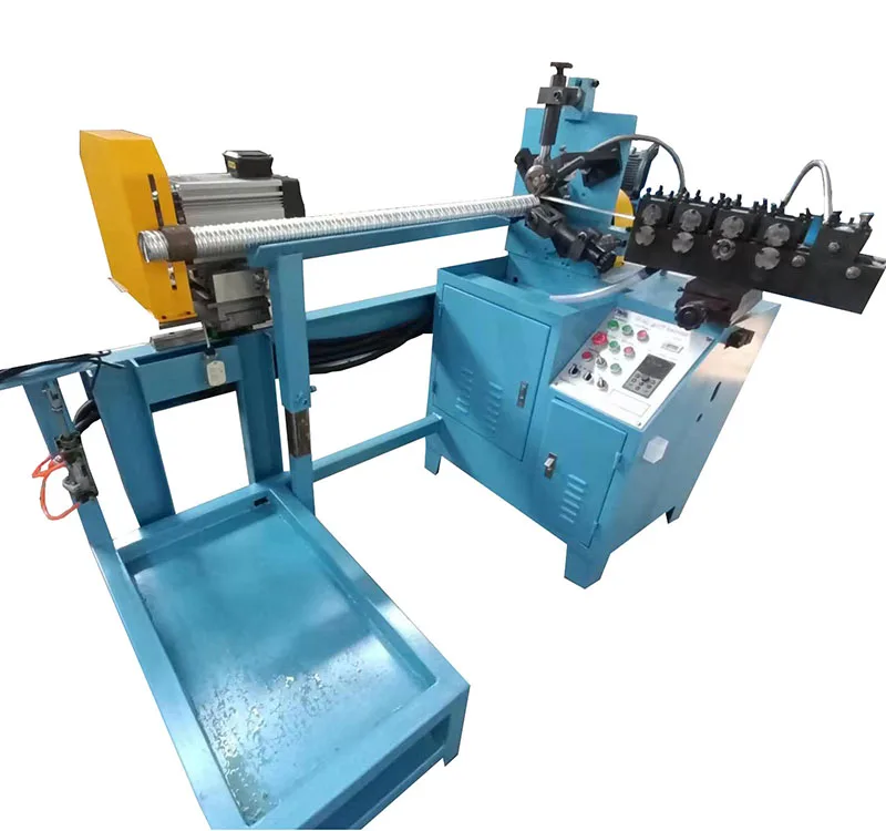 2024 new construction material corrugated round steel metal pipe machine on sale