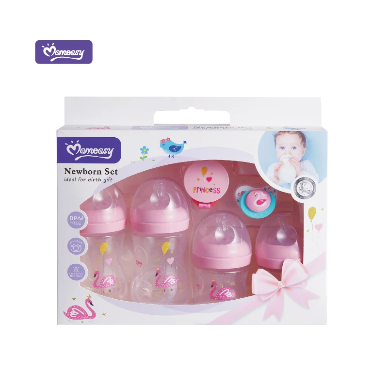 Бутылочка для кормления младенцев Momeasy набор новорожденных минимальный заказ одна коробка Прямая поставка с