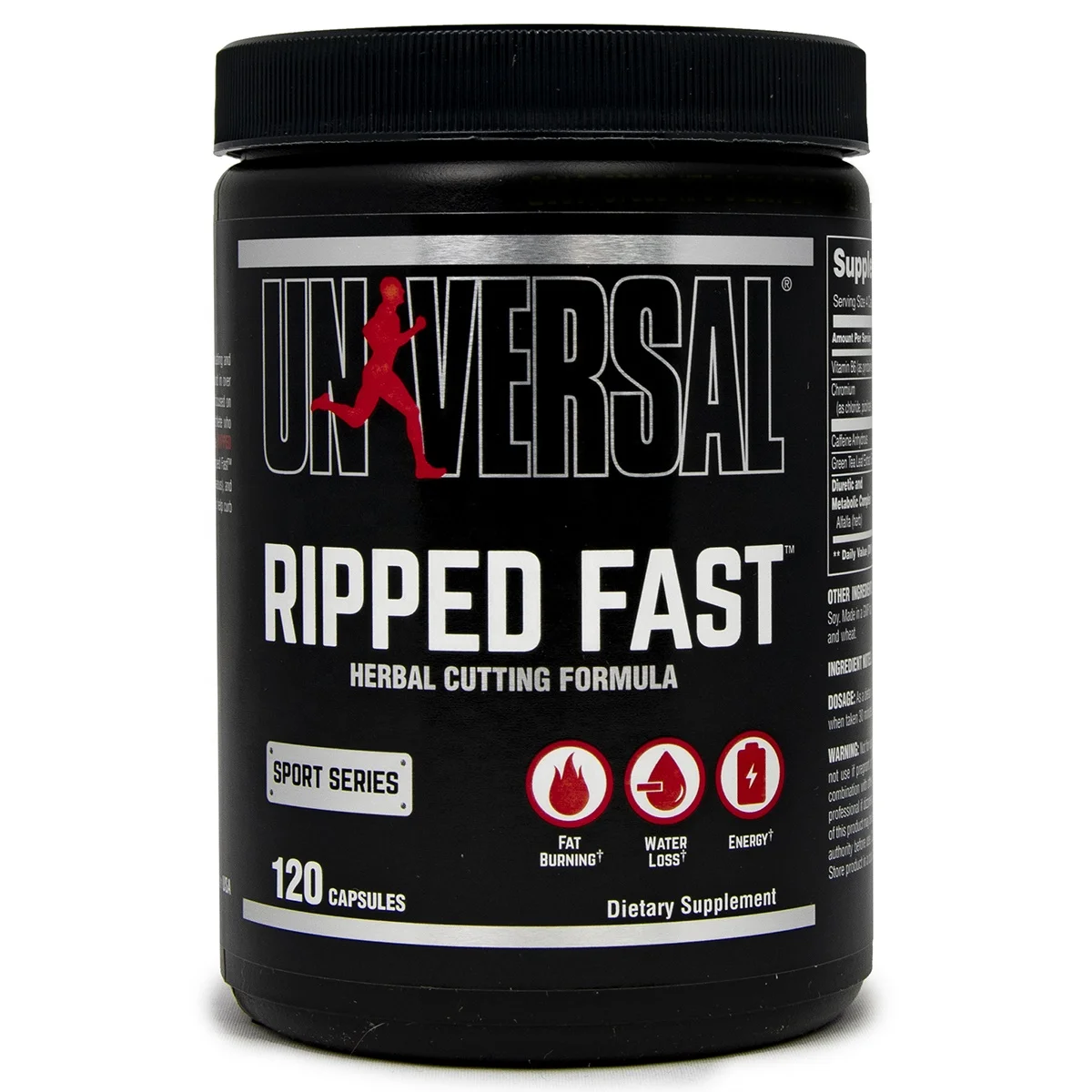 
Ripped Fast fat burner product with stimulants for advanced metabolism 