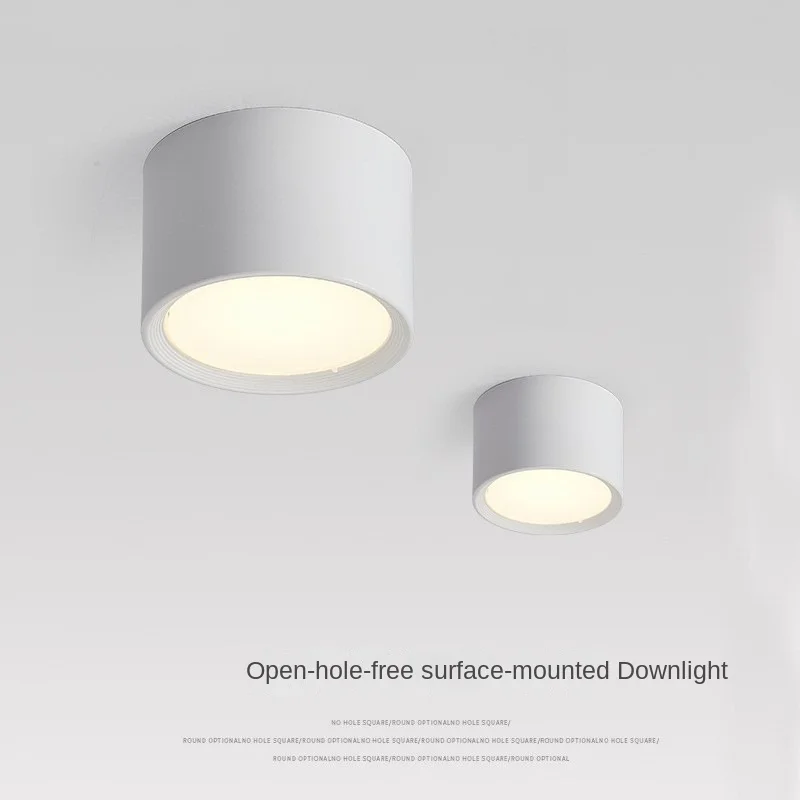 Black White Surface Mounted 12W 15W LED Downlight Driverless Ceiling Lamp 5W 7W 9W Cob Led Spot Lights Ceiling Lighting For Room