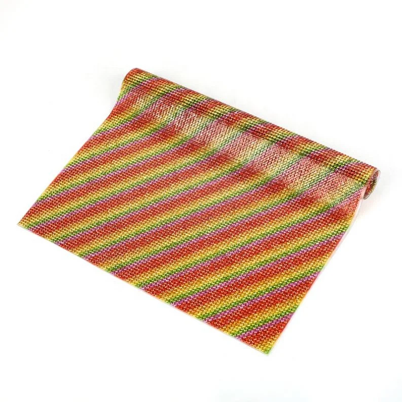 25*40Cm Adhesive Rhinestone Mesh Sheets ,Hot Fix Crystal Rhinestone Mesh Trimming