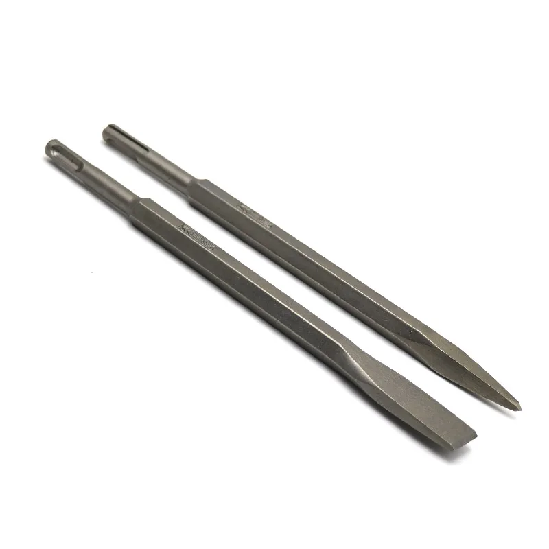 250 400 600 mm length SDS PLUS SDS MAX POINT & FLAT chisel for concrete stone