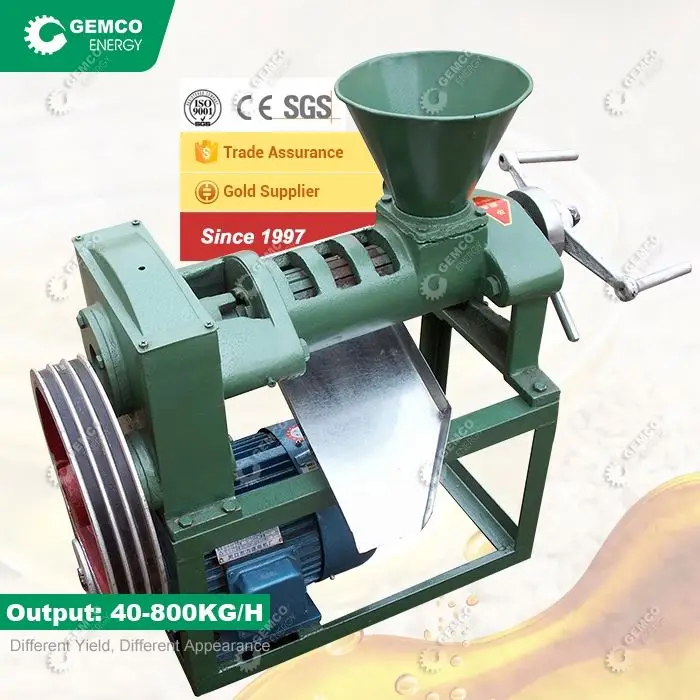 Customized Design Oregano Medium Soyabean Soybean Oil Press Machine