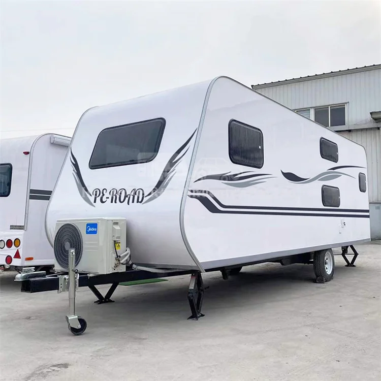 Hot Sale Peroad Mobile Luxury Allroad Camper bathtub Rv Travel Trailer Large Motorhome Us Caravan Teile