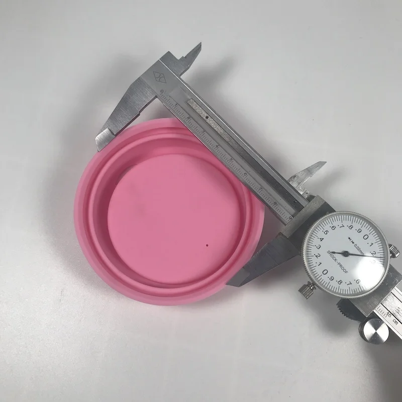 Самая популярная цветная силиконовая крышка 9,0 см в форме Луны для кофейной чашки