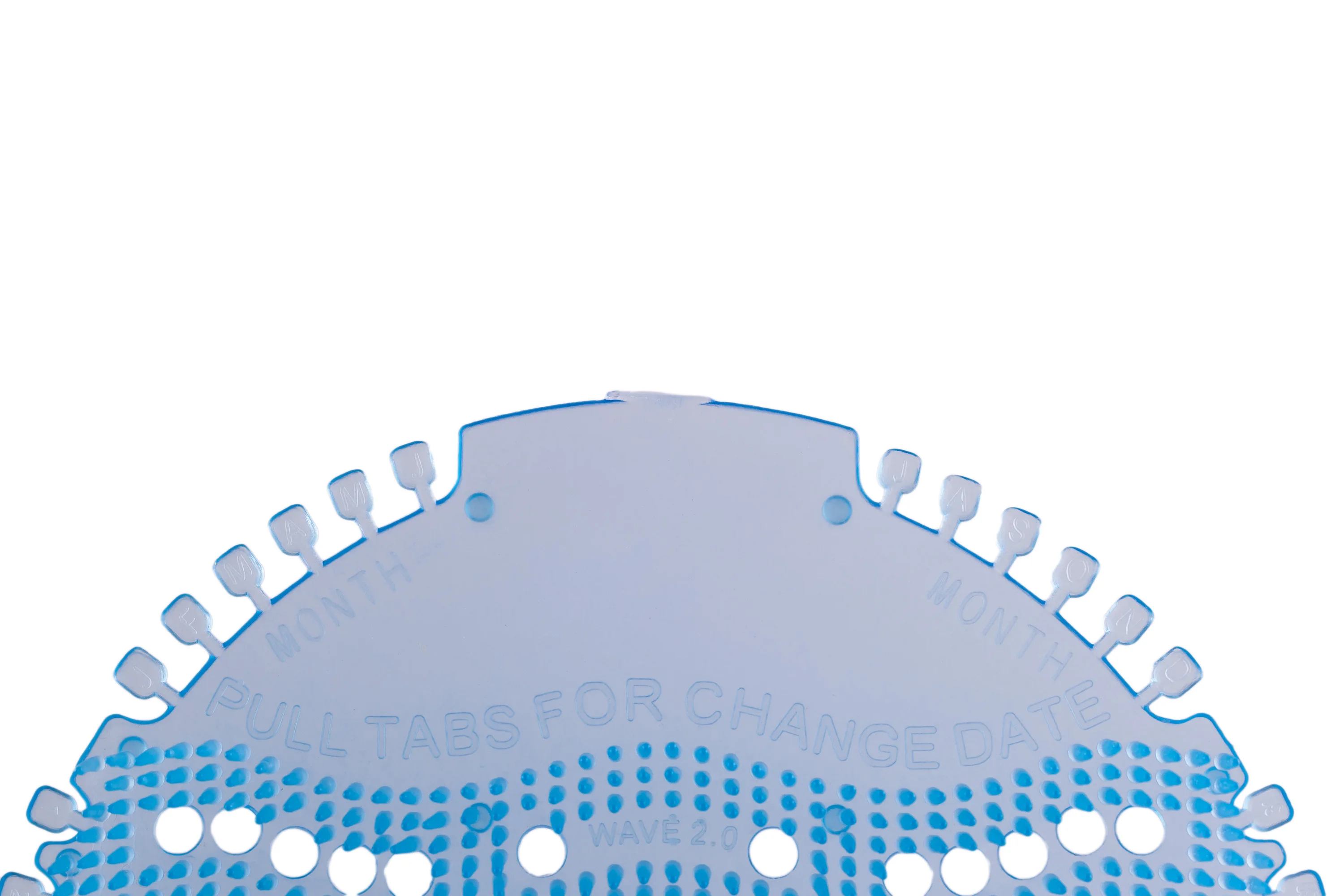 Wave 2.0 deodorizing urinal screen custom urinal screens