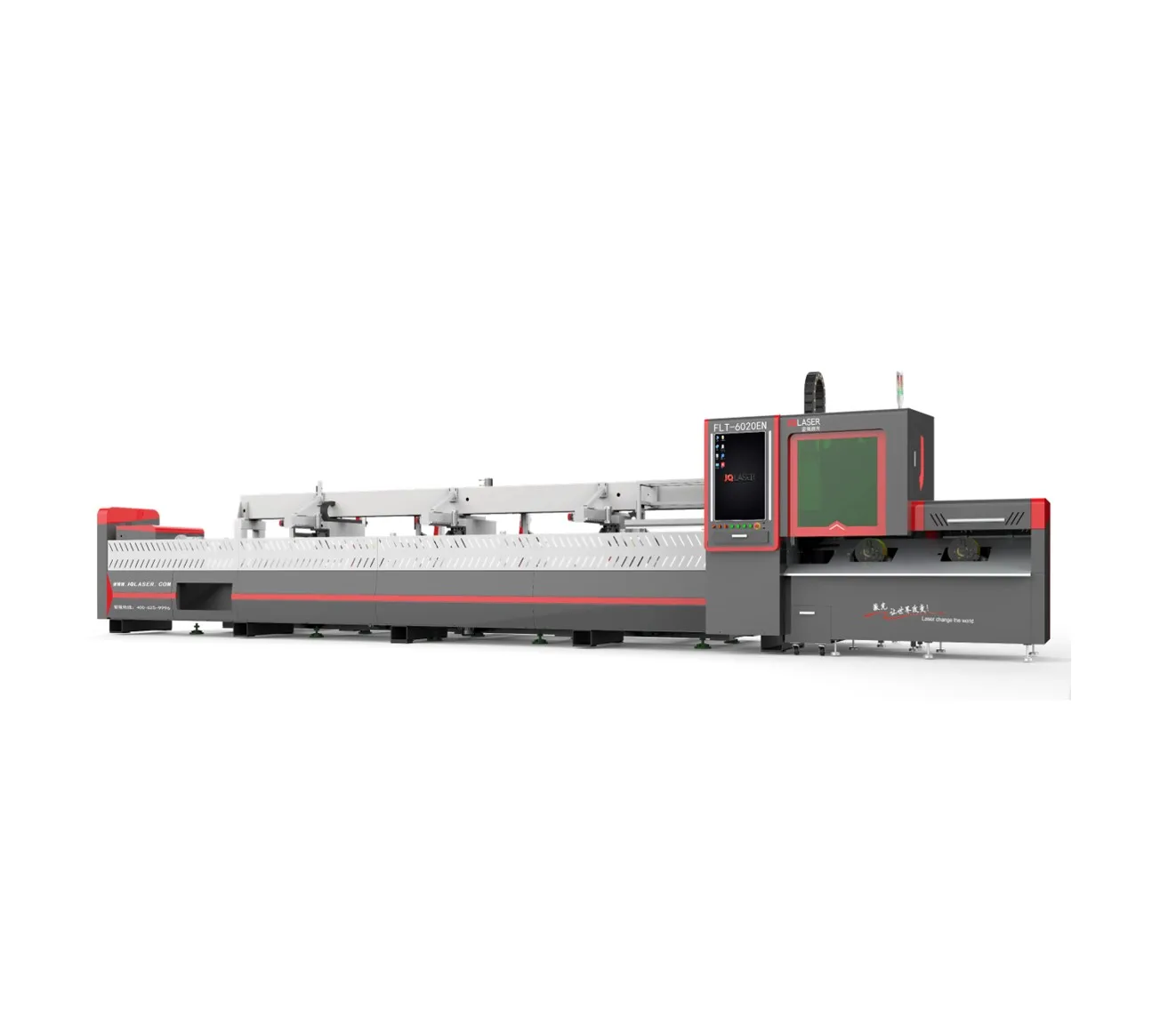 High Performance CNC Tube Metal Fiber Laser Cutting Machine for Metal Tubes Pipes