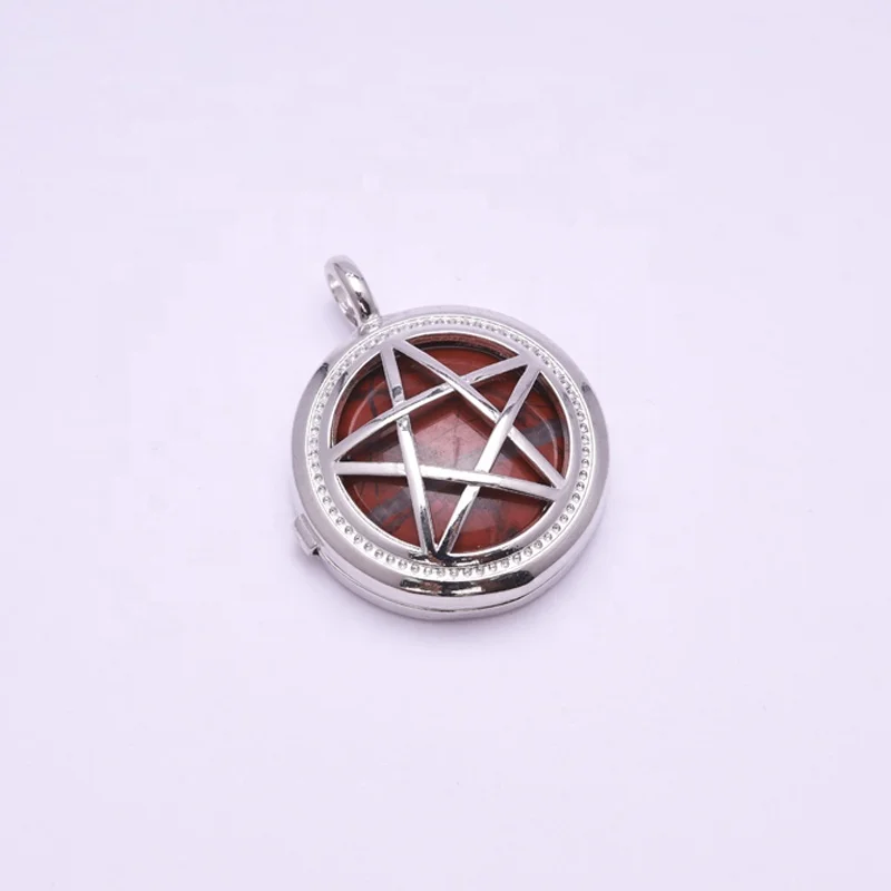 For Sale Healing High Quality Quartz Rough Gemstone Stone Women Necklace Charm Natural Five Pointed Star Crystal Pendant