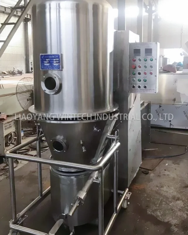 TOP Quality FL Series Vertical Fluid Bed Dryer Granulator Machine for Yeast Powder
