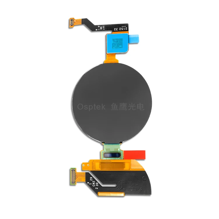 1.39 Inch 454x454 Mipi Spi Interface RGBx8bits color Wearable Round Amoled Oncell touch display Screen For Smart Watch