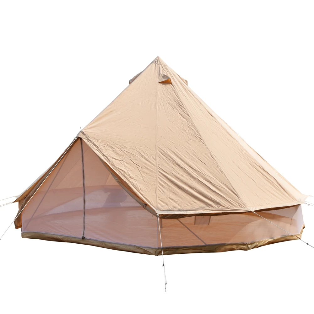 canvas 4m outdoor canvas bell tent