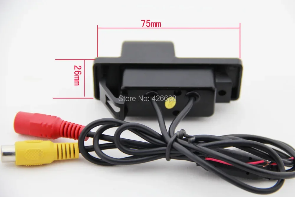 Car Rearview Camera for Peugeot 307 Hatchback 307 CC 308 CC with Night Vision HD CCD