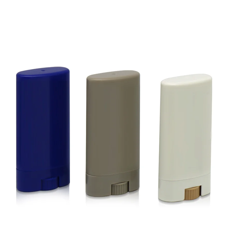 High Quality Plastic PP PCR Highlight Sunscreen Stick Packaging Colorful Deodorant Tube Wholesale