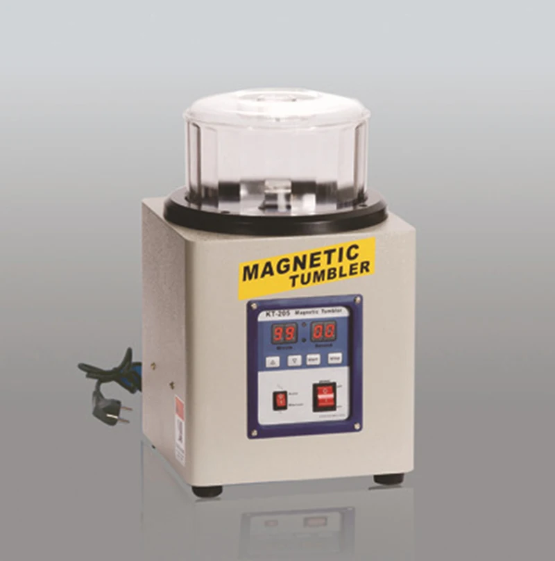 KT205 220V Electromagnetic magnetic polishing machine Diamond Jewelry Polishing Tumbler metals Polisher