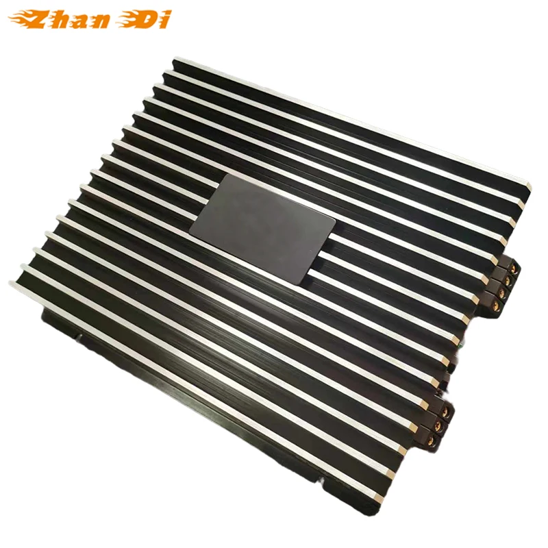 OEM Заводской Класс D 1-канальный Автомобильный усилитель 1000 Вт RMS алюминиевый материал с сочетанием кроссоверов