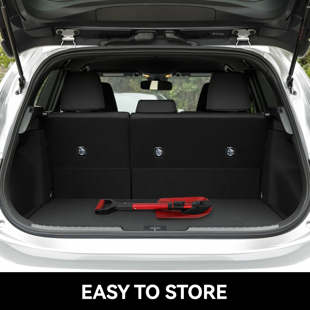 Lightweight Aluminum Snow Shovel Ergonomic Heavy-Duty Garden Spade Foldable Design for Easy Digging Snow Shovel