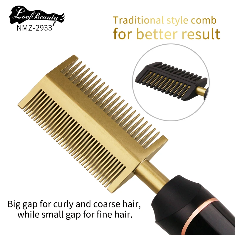 Новый Электрический тонкий выпрямитель Global Hot Comb идеальный для