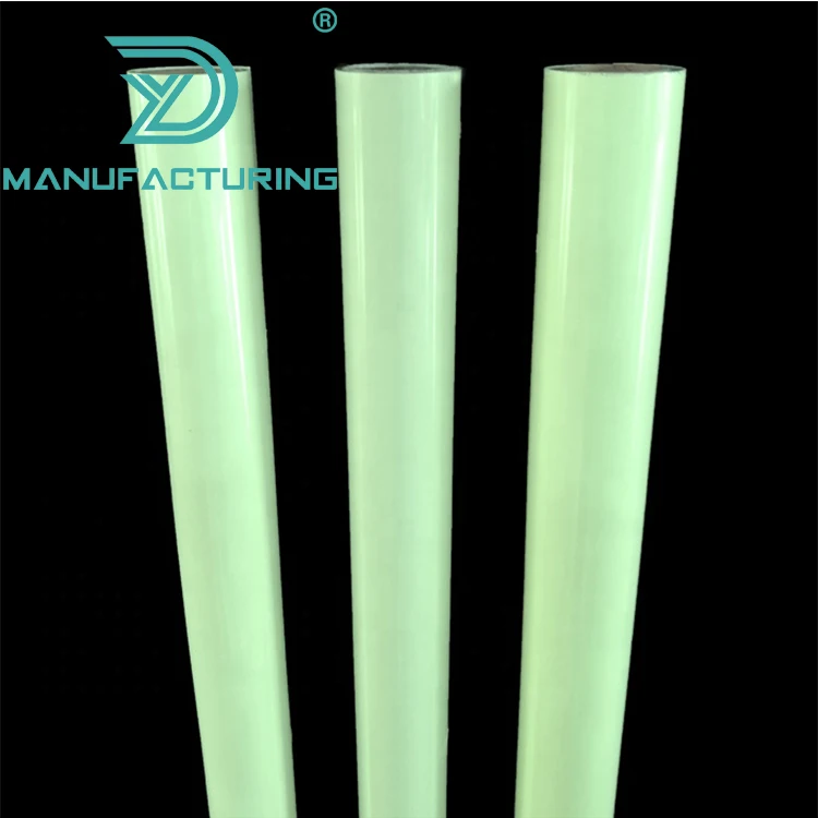 Glow in the dark fluorescent sticker luminous self adhesive luminescent films