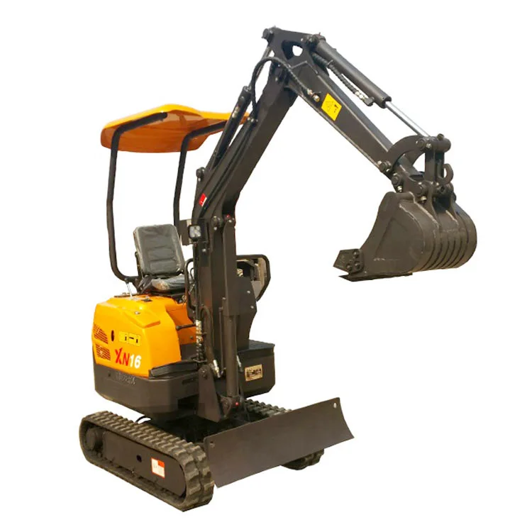 Экскаватор-погрузчик с дизельным двигателем Rhinoceros XN16 1,5 тонны kubota на продажу