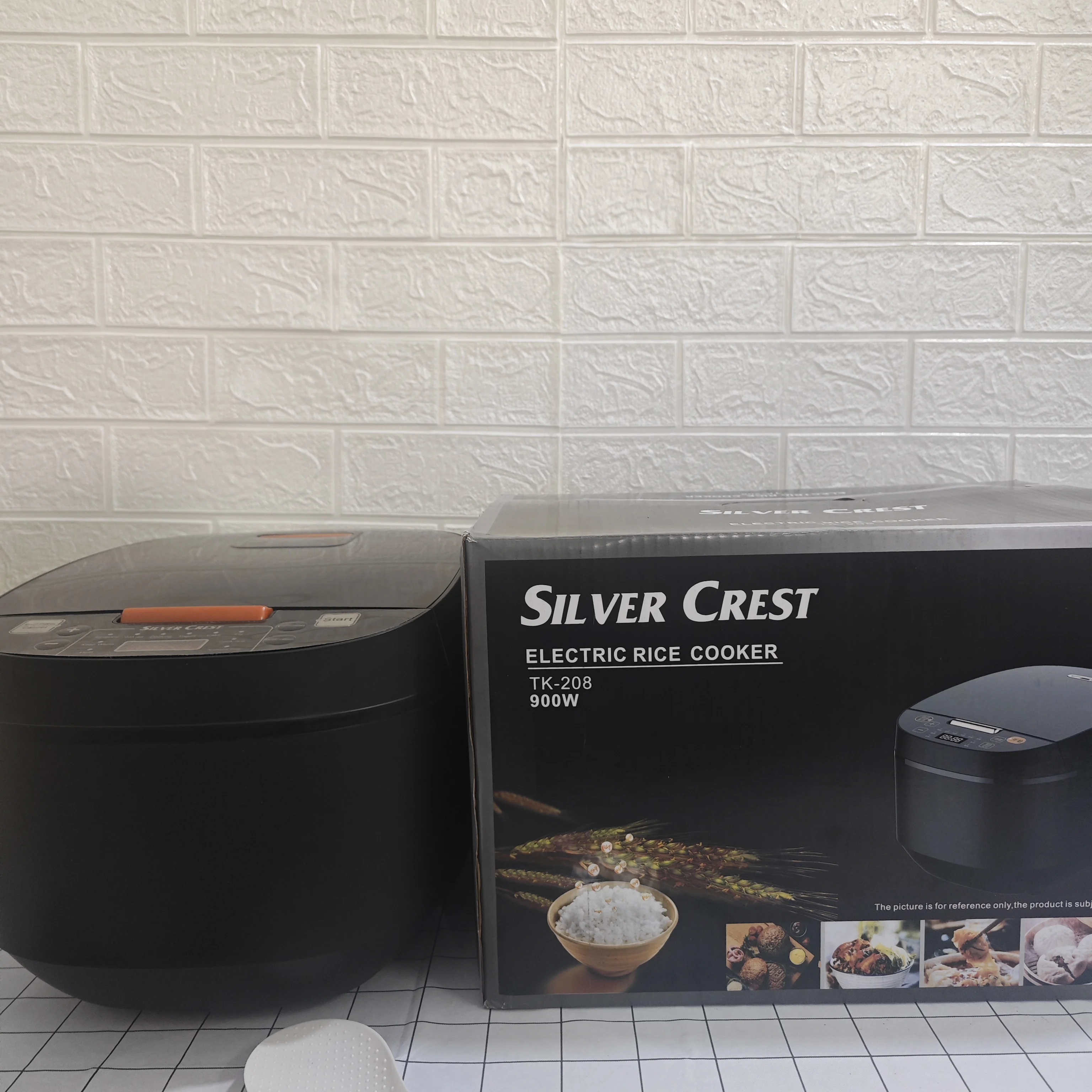 In stock Touch Non-Stick Home Electric Rice Cooker Silver Crest 5L Automatic Smart Digital fast cook rice