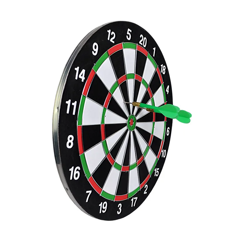 High Quality 15' Double Target Dart Magnetic New Indoor Sport Double Target Dart Magnetic Flocking Dartboard for Wholesale 1pcs