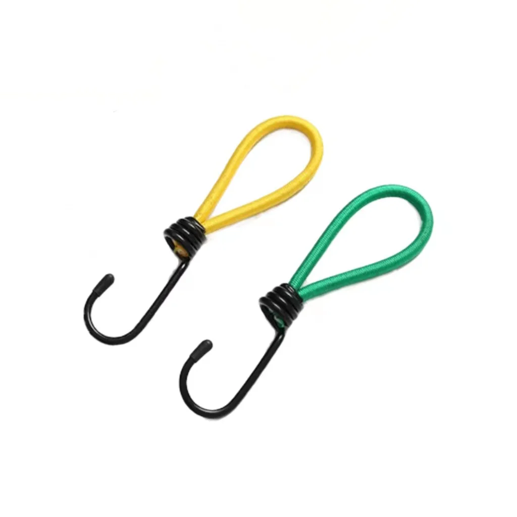 Factory Customized Multi-functional mini rope hook Elastic Rope Luggage Rope Mini Hook Fixed elastic small tie