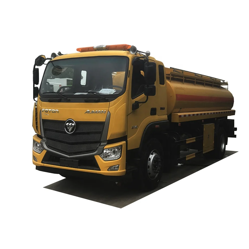 Foton 6 Wheels Diesel / Petrol Dispensing Truck 15 M3 Refuel Truck for Sale