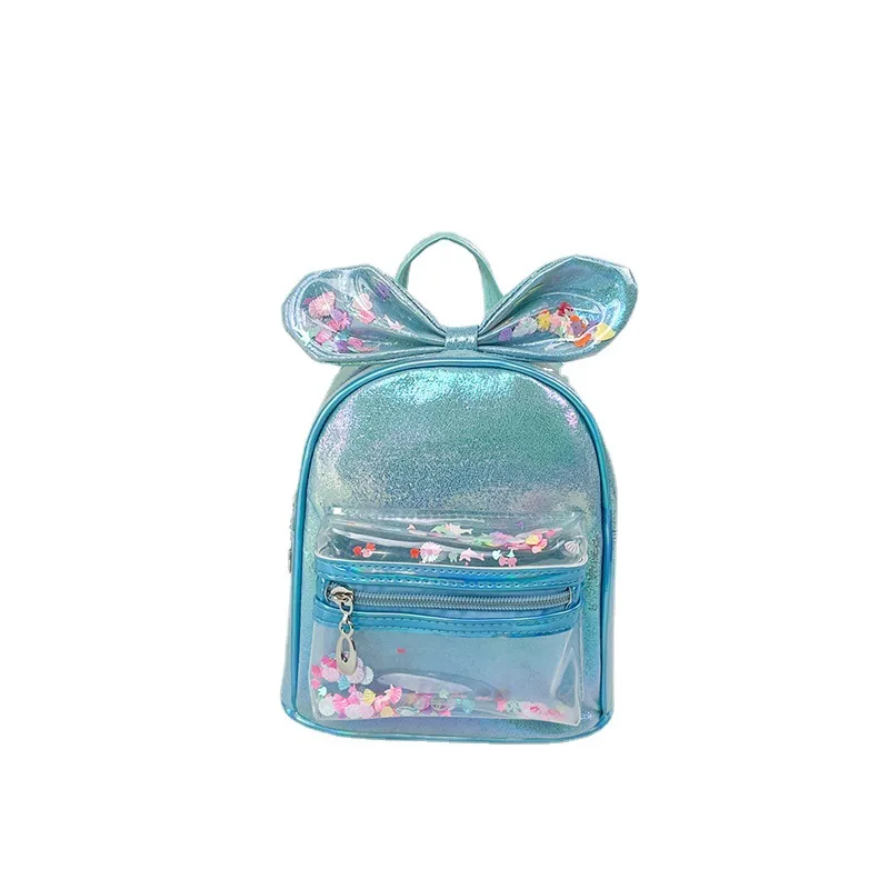 Wholesale Popular Children Lovely Backpack Student Girls Outdoor School Bag Sports Backpacks With Bowknot