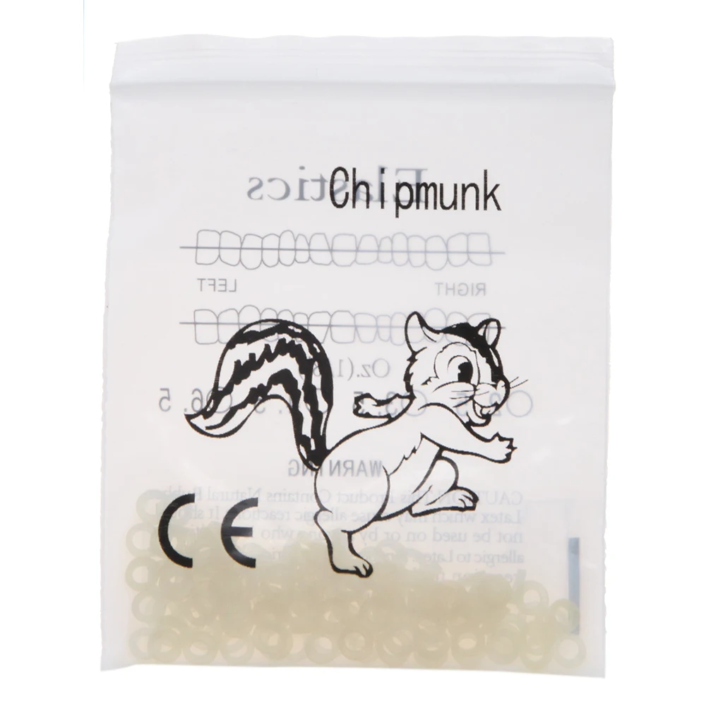 manufactory Orthodontic elastics band dental materials