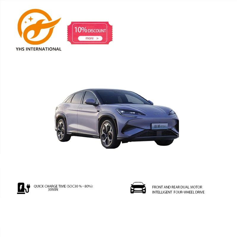 2024 BYD Sea Lion 07 EV Pure Electric Medium sized SUV New Energy EV PHEV 4WD Automatic Pure Electric Car  Luxury Off Raod Car