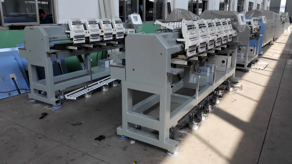
Hot sale industrial 4 heads computerized embroidery machine 