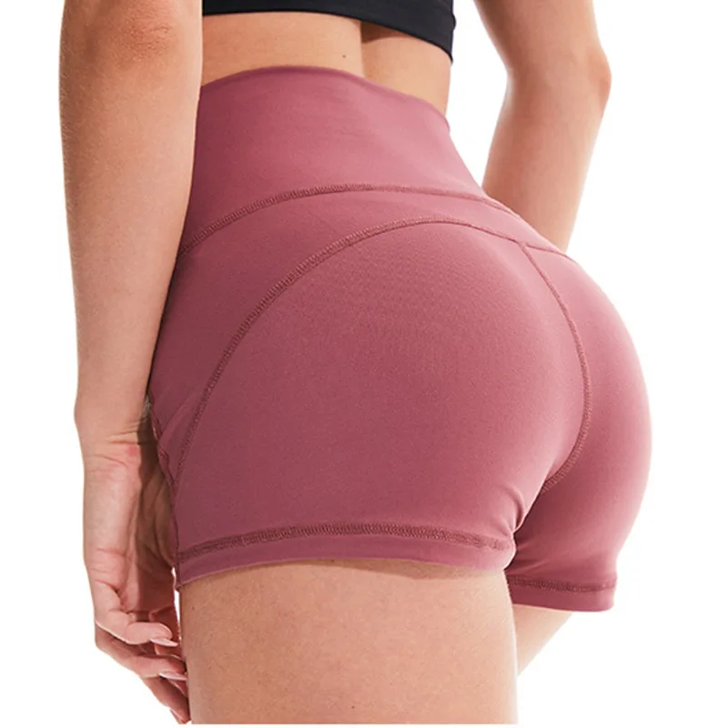 
Sexy new short peach hips and high waist seamless woman wholesale sweat shorts pants 