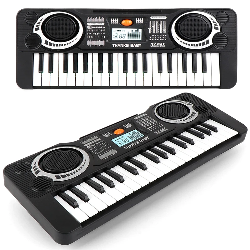 Tiktok net red children beginners 37 key electronic piano early education machine baby puzzle toy gift