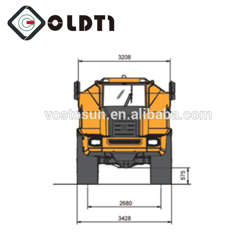 
Vostosun Mine howo Dump Truck for sale 