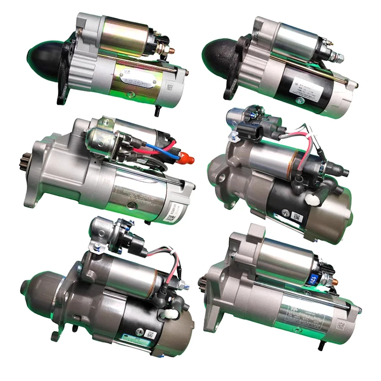 YTO Starter Motor 12V 24V 3.8KW 4KW 5.2KW 6.6KW QDJ1566JE QDJ277E QDJ265G QDJ1401JE QDJ1408GM QDJ1426 M93R2010SE motor starters