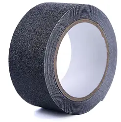 Black anti slip tape waterproof carpet non slip tape for kids stair floor