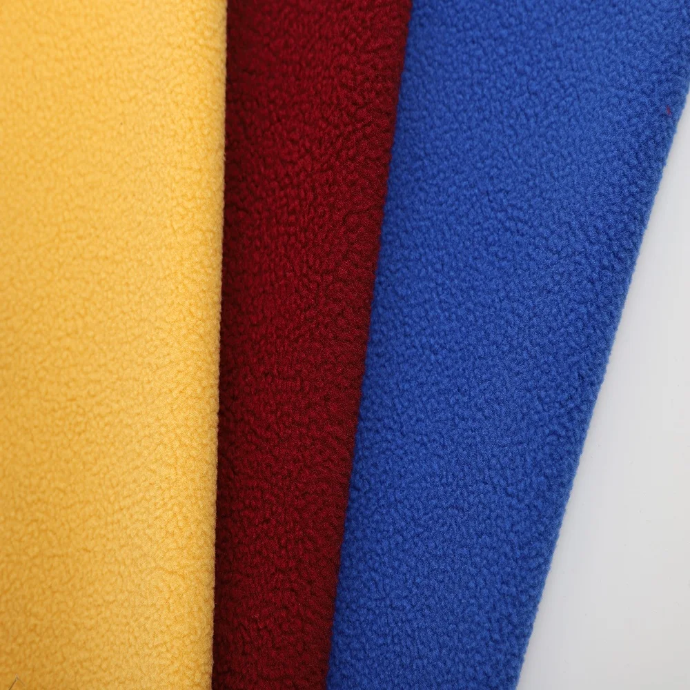 Hot Knit Heavy Weight Brush Back Anti-Pilling Polar 100% Cotton Fleece Fabric