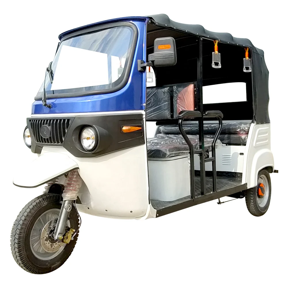 Электрический автомобиль Bajaj Tuk Bajaj, 3-колесный бензиновый Гибридный для повседневной жизни Электрический Bodaboda