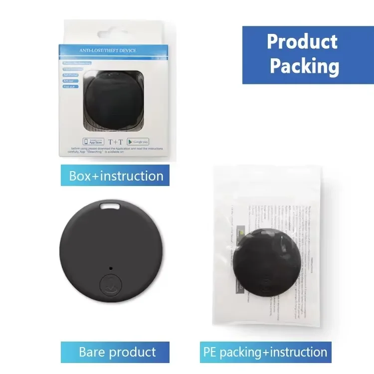 2024 New Portable Anti-Lost Device Smart Key Finders Pet Dog Cat Locator Tracker for Cats Dogs Pet GPS