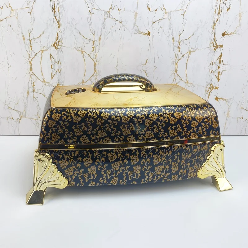 High Quality Portable Plastic Casserole Insulated Hot Pot Food Warmer Container with Stainless Steel Inner tank 4.5L/5.5L/6.5L