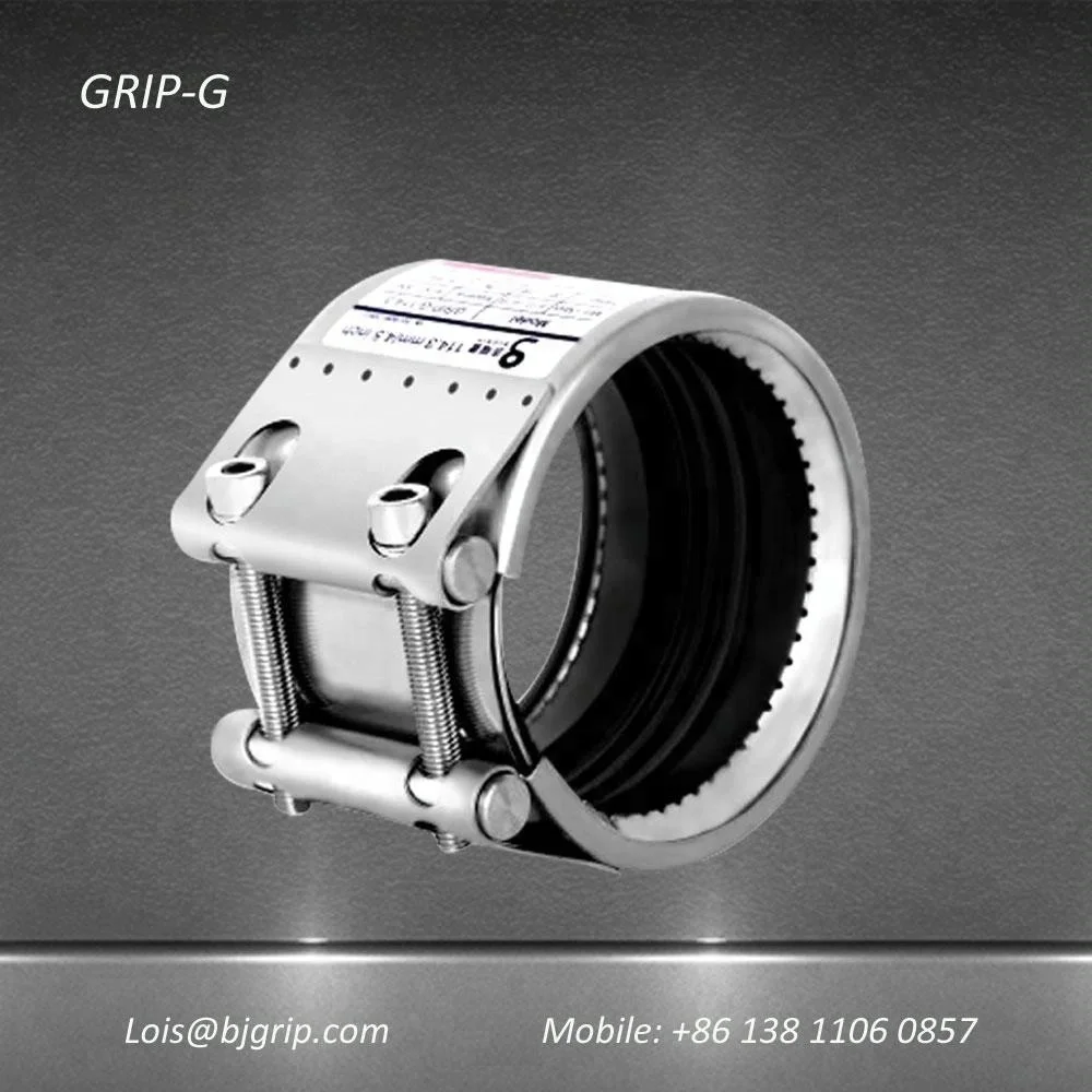 Быстрый нержавеющая сталь труба из ПВХ металлические GRIP-G от ОЕМ-производителя